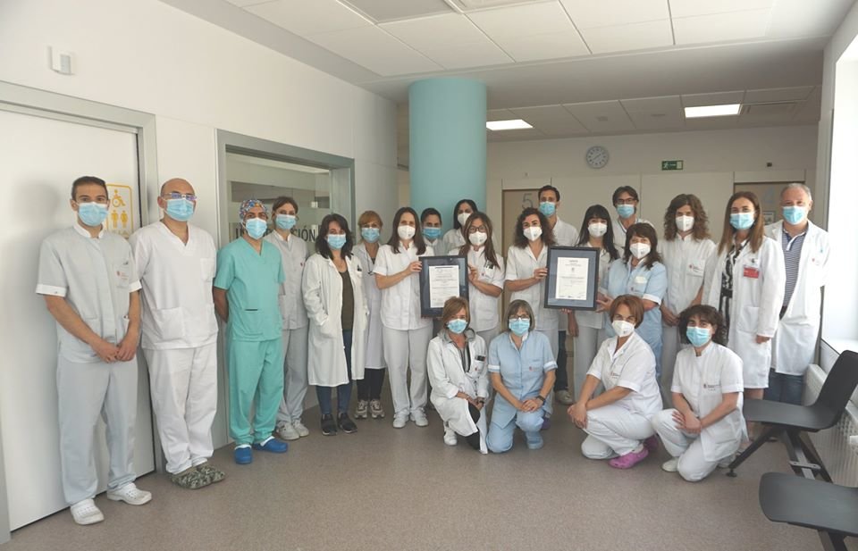 El equipo de Radiología del Hospital Reina Sofía ha obtenido el certificado de calidad por la norma UNE-EN 9001:2015