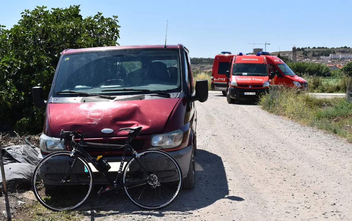 As&iacute; ha quedado la furgoneta tras el impacto