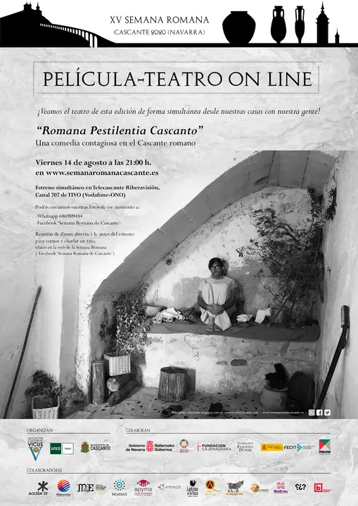 Cartel Teatro Semana Romana 2020