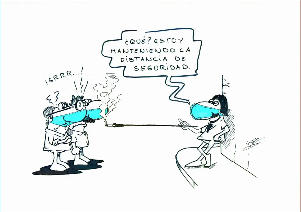 Manteniendo la distacia de seguridad