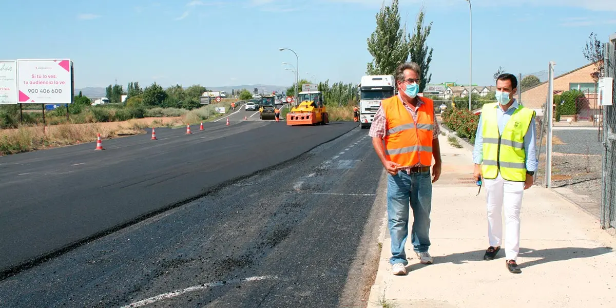 Parcheo en Carretera Corella