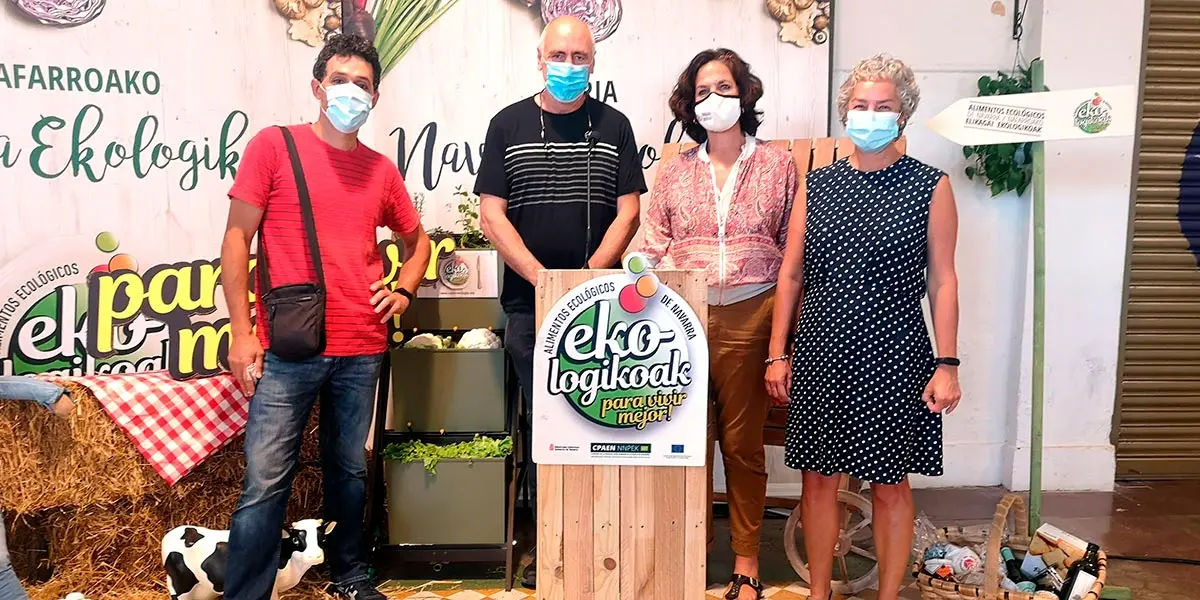 Momento de la presentaci&oacute;n de la nueva edici&oacute;n de la V Feria Navarra Ecol&oacute;gica