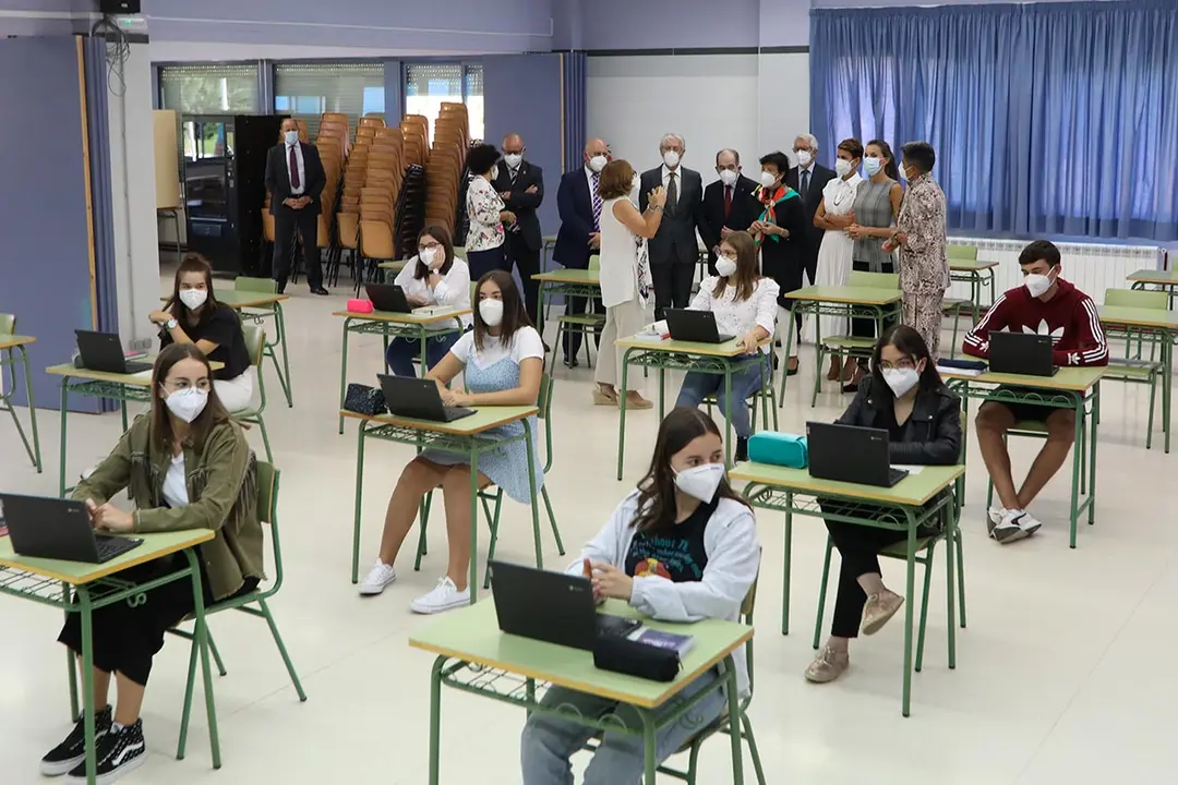 En un aula de Bachillerato