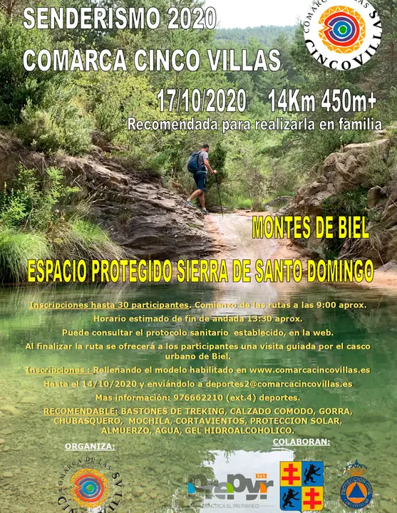 Senderismo 2020 en la Comarca de las Cinco Villas