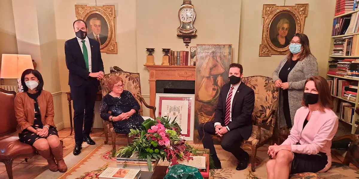 Mar&iacute;a Forcada recibe el t&iacute;tulo de Hija Predilecta de la Ciudad de Tudela 1