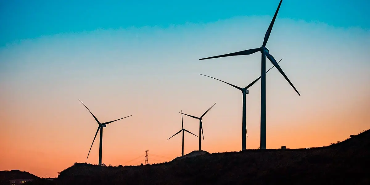 molinos de viento parque e&oacute;lico aerogeneradores aire wind