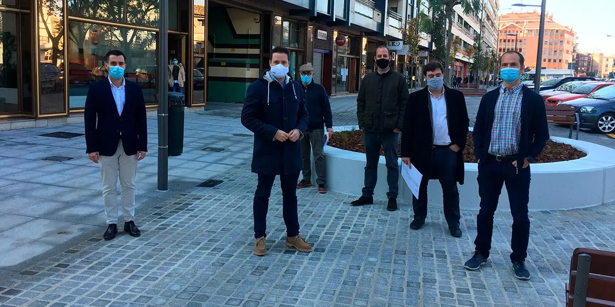 Concluye la primera fase de las obras del Paseo Pamplona 2