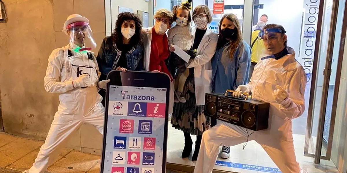 Dinamizaci&oacute;n en las calles ACT Tarazona