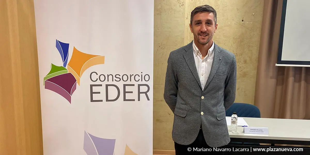 Sergio Villava G&oacute;mez en su presentaci&oacute;n el pasado 2 de noviembre