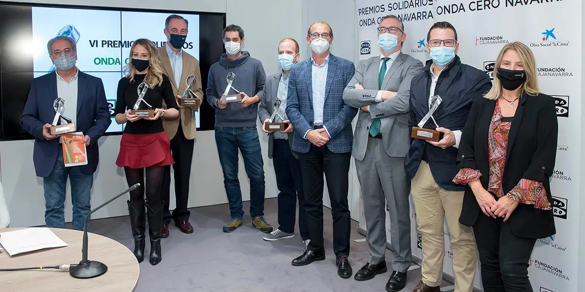 Los galardonados en la VI edici&oacute;n de los Premios Solidarios Onda Cero