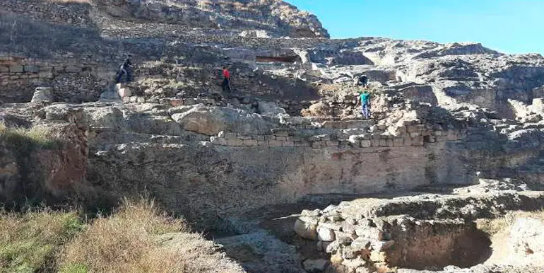 Excavaciones en Contrebia