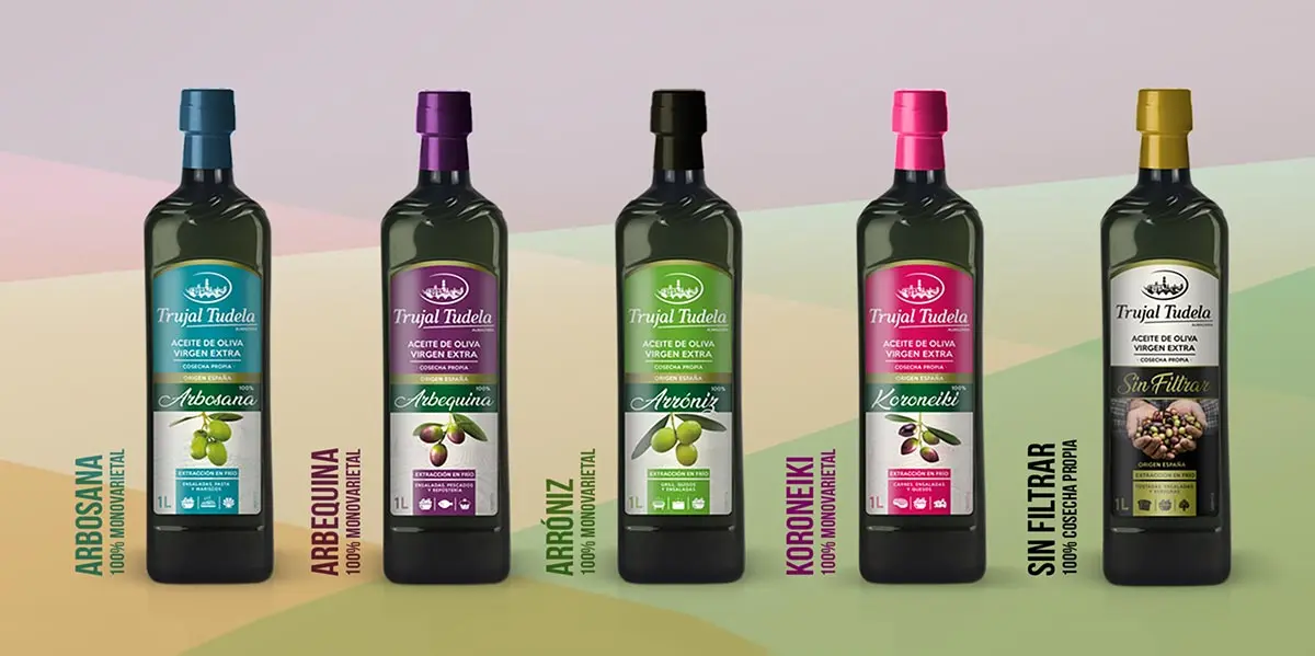 Aceites monovarietales de Trujal de Tudela de Urzante