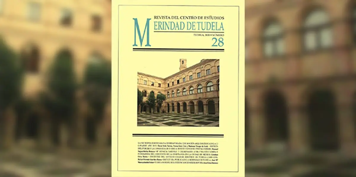 Portada del n&uacute;mero 28 de la Revista Centro Estudios Merindad de Tudela