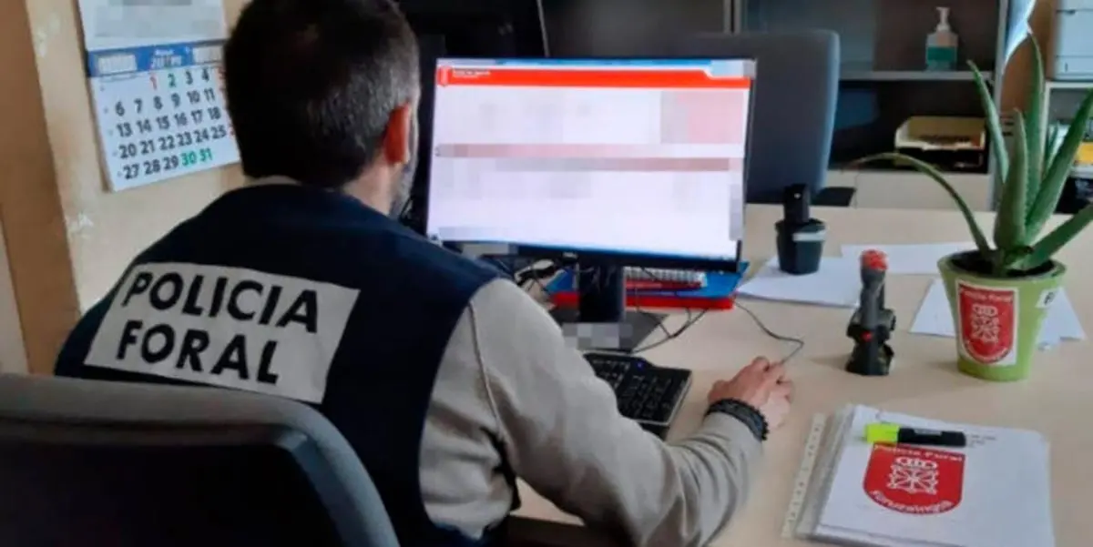Polic&iacute;a Foral adscrito a Delitos Inform&aacute;ticos