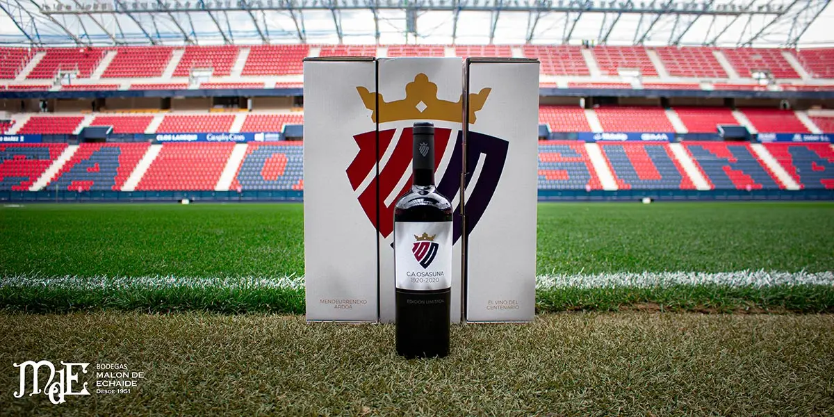 Mal&oacute;n de Echaide, el vino oficial de CA Osasuna