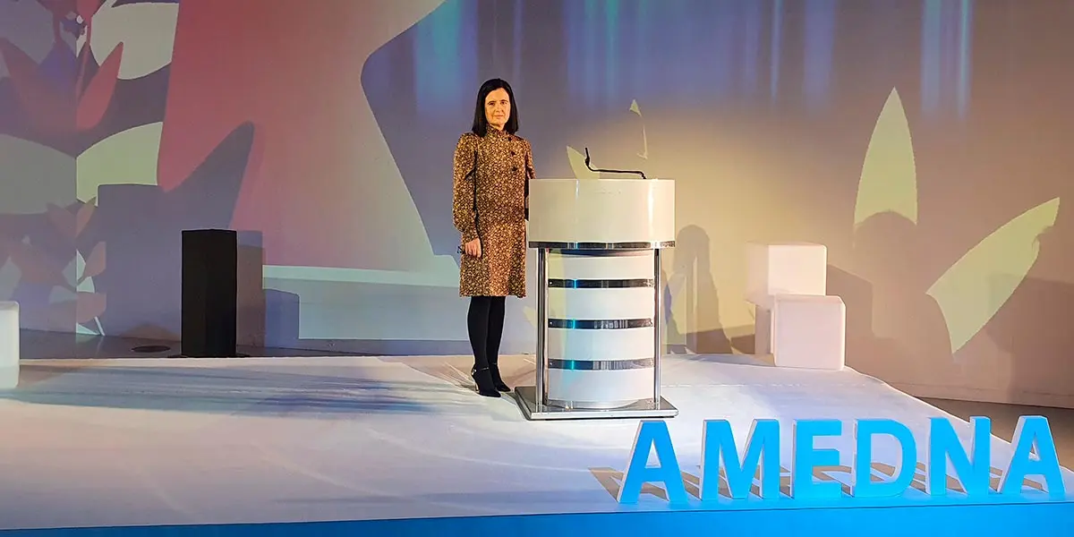 Cristina Sotro, presidenta de AMEDNA