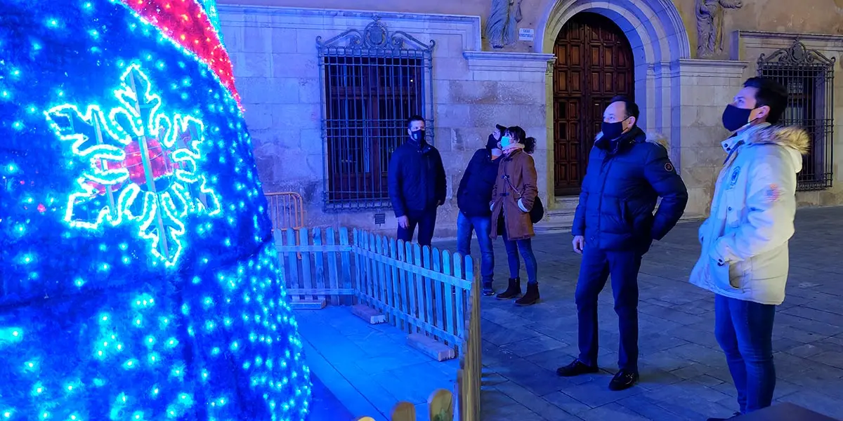 Encendido de luces de Navidad de Tarazona 1