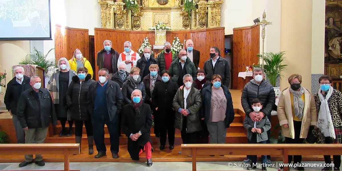 Todos los cofrades de Santa B&aacute;rbara de Murchante