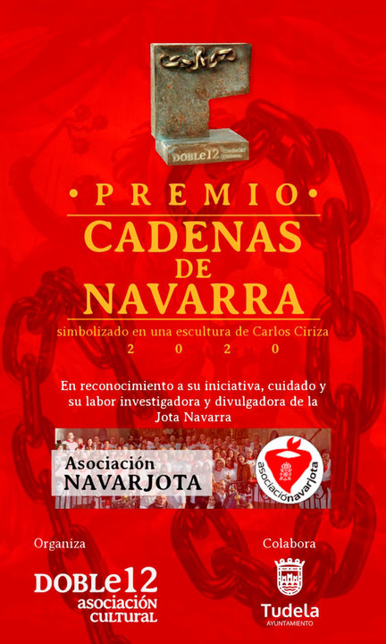 Premio Cadenas de Navarra 2020 en Tudela