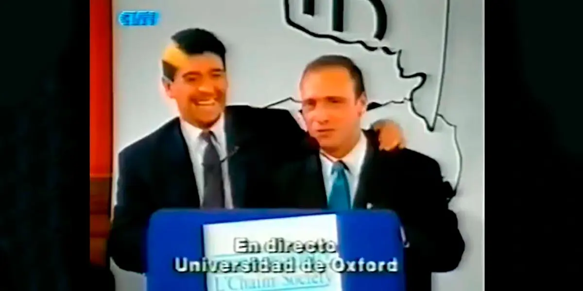 Maradona en Oxford