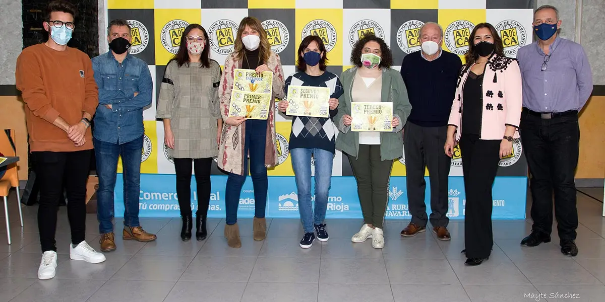 Ganadores del concurso escaparates navide&ntilde;os de ADECA