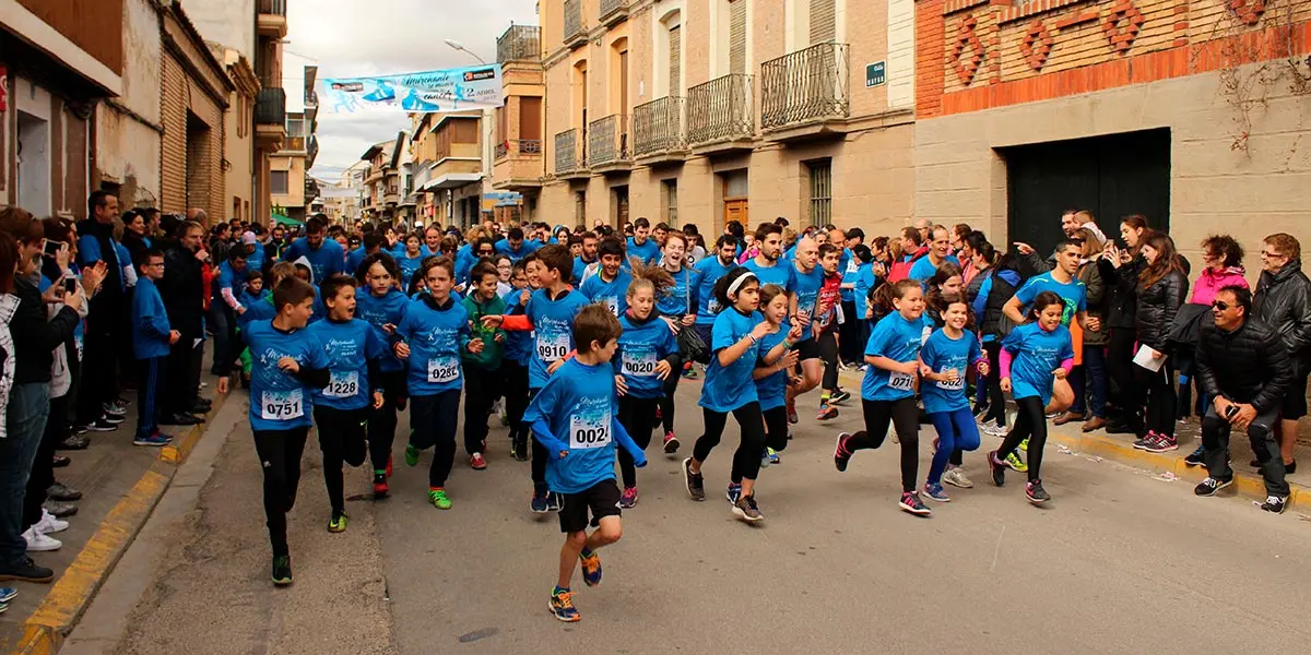 Marcha solidaria contra el c&aacute;ncer en Murchante en 2017