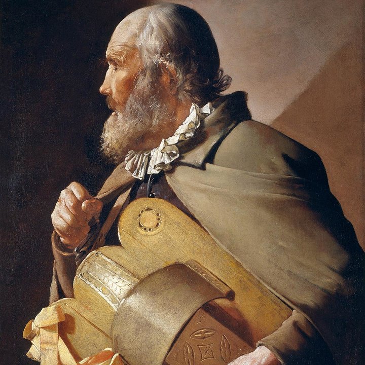 Ciego tocando la zanfona (Georges de la Tour, hacia 1620)