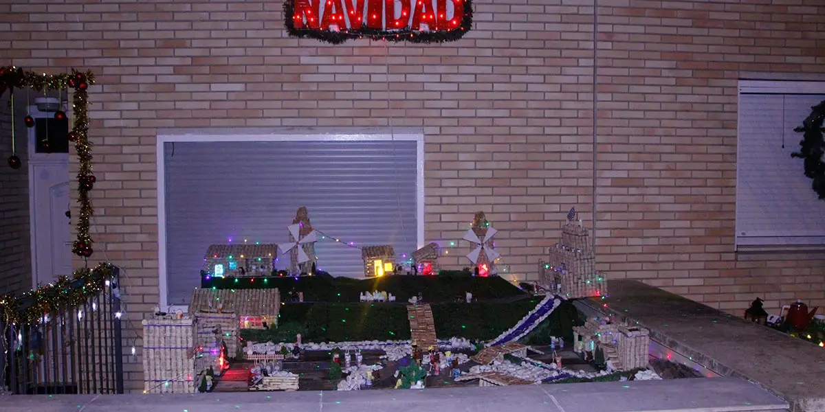1&ordm; Premio viviendas del concurso de decoraci&oacute;n navide&ntilde;o de Murchante