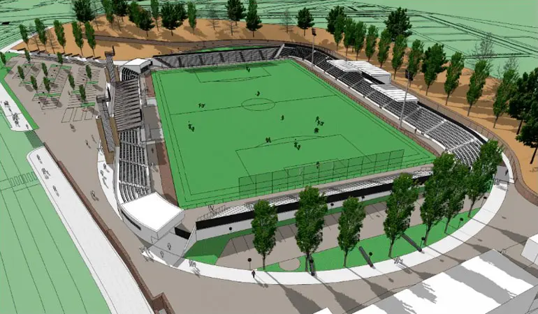 Reforma integral del estadio Ciudad de Tudela 2