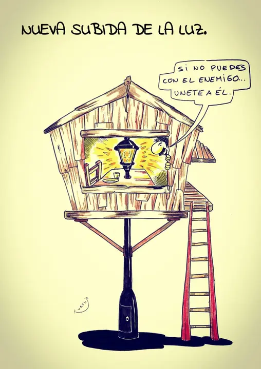 URTU Nueva subida de la luz