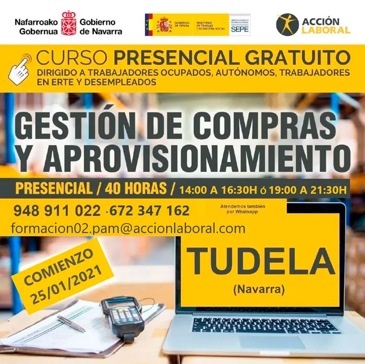 Curso gratuito &lsquo;Gesti&oacute;n de compras y aprovisionamiento&rsquo;