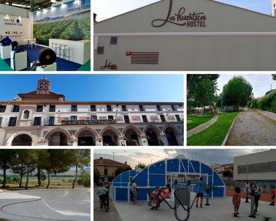 Algunos de los proyectos que se han ejecutado en 16 municipios de la Ribera