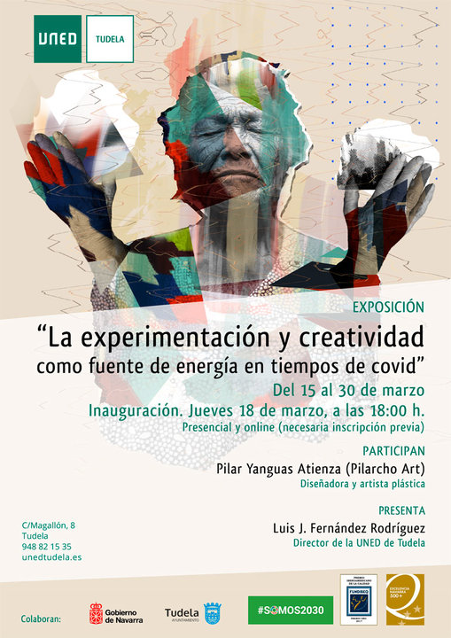 Exposición en Tudela ‘La experimentación y creatividad como fuente de energía en tiempos de covid’ de Pilarcho Art