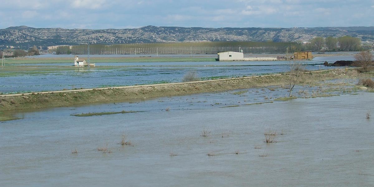 Inundaciones en el Ebro