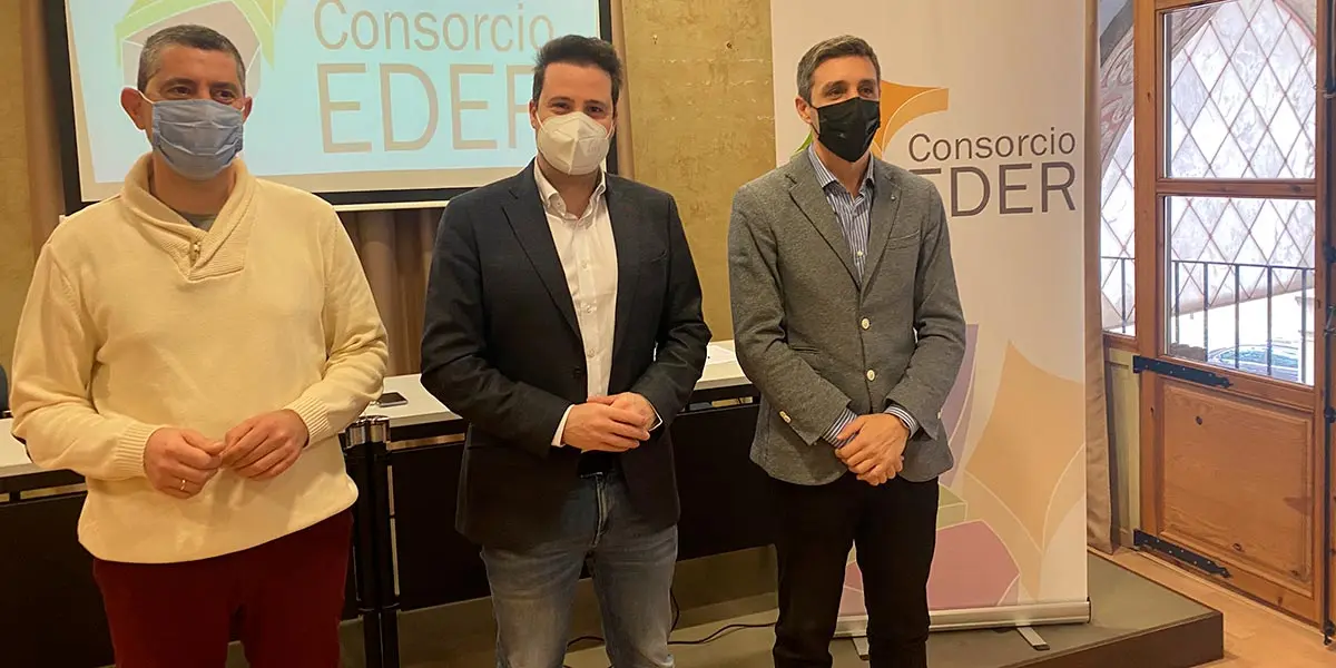 Eusebio S&aacute;ez, Alejandro Toquero y Sergio Villava