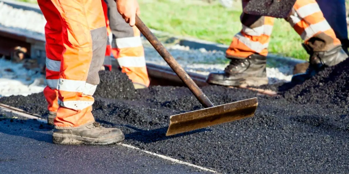 asfaltado carretera obras