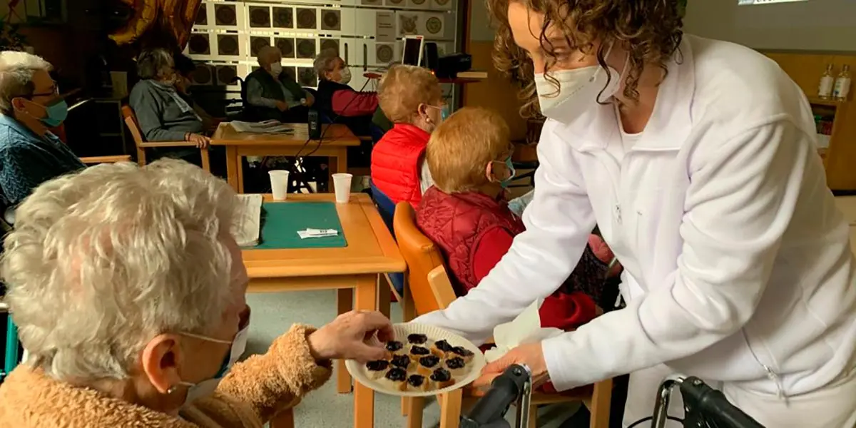 Los mayores pudieron degustar unas ricas mermeladas caseras