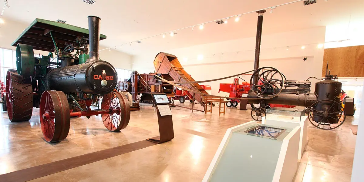 M&aacute;quina de agua en el Museo Aquagraria