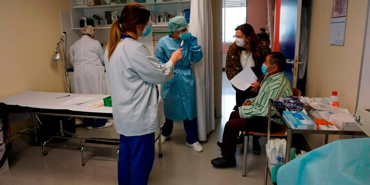 Vacunaci&oacute;n en el Centro de Salud de Corella