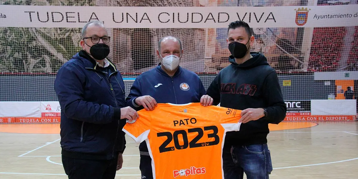 Pato renueva con el Ribera Navarra FS