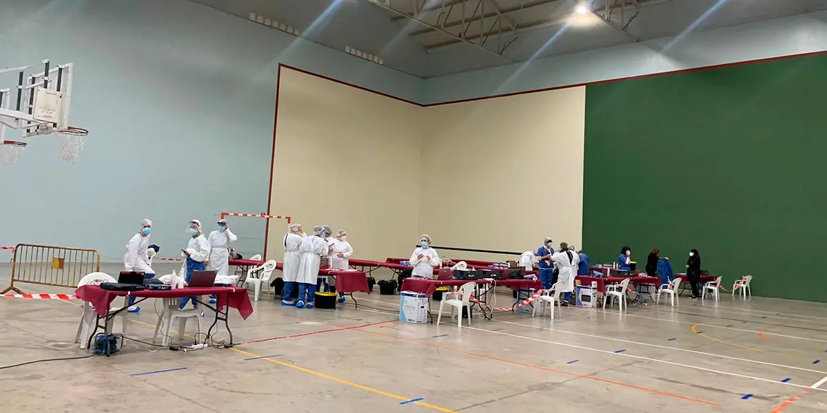 Todo preparado para el cribado masivo en Cadreita