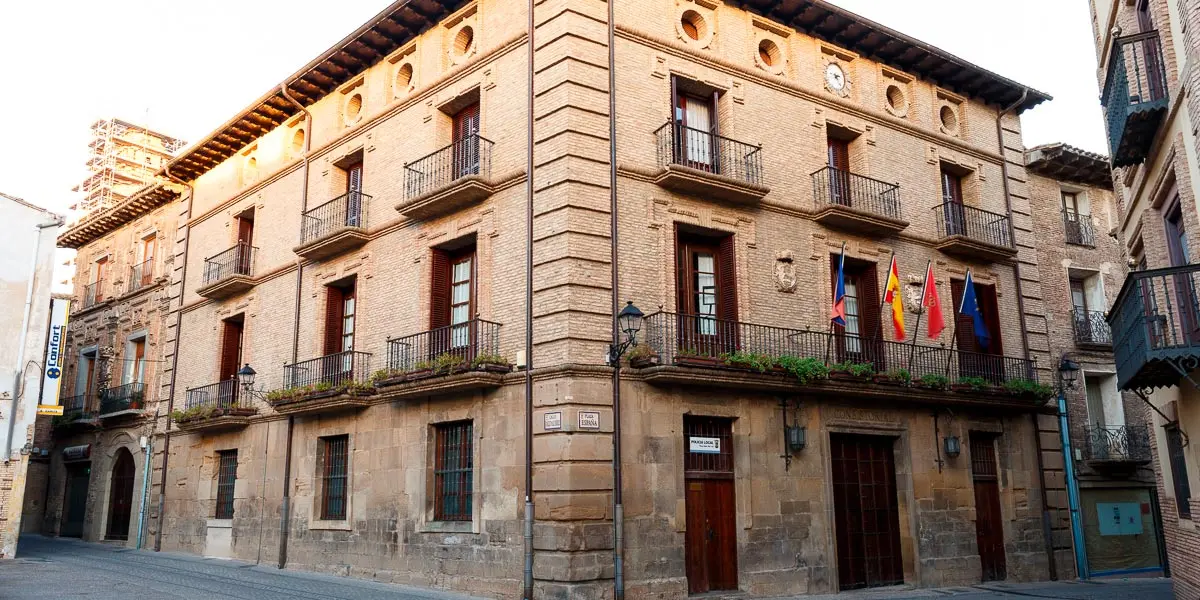 Fachada del Ayuntamiento de Corella
