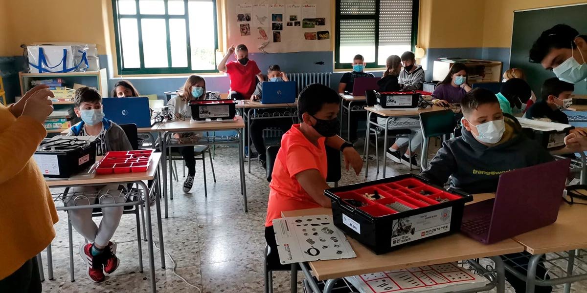 El último taller del proyecto ‘Emprende en las Cinco Villas en la comunidad educativa’ llegó la pasada semana al CRA Los Bañales de Sádaba