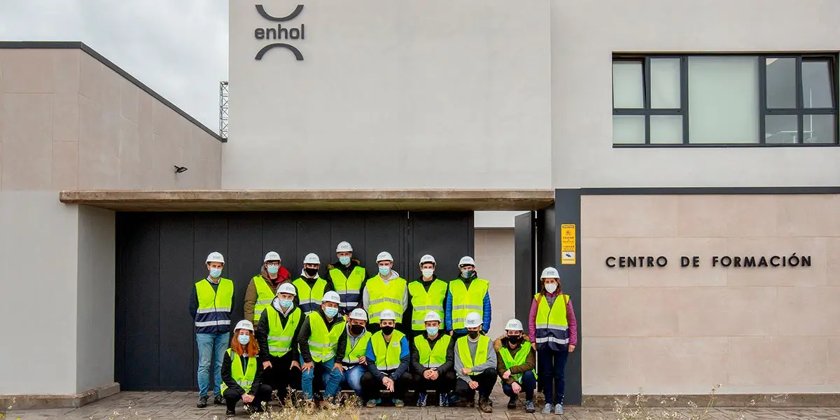 Visita guiada al centro de formaci&oacute;n del Grupo Enhol