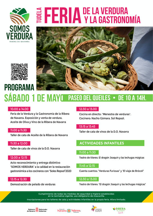 Feria de la Verdura y la Gastronomía de Tudela 2021