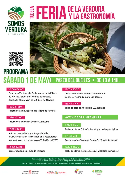 Feria de la Verdura y la Gastronom&iacute;a de Tudela 2021