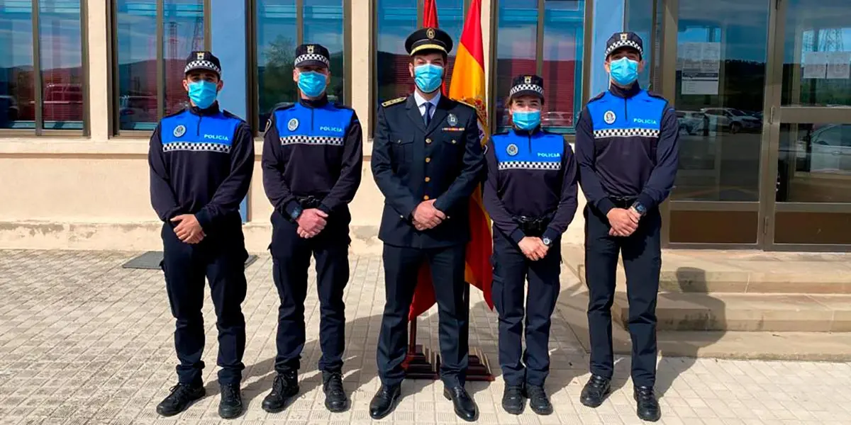 La Polic&iacute;a Local de Corella cuenta con cuatro nuevos agentes