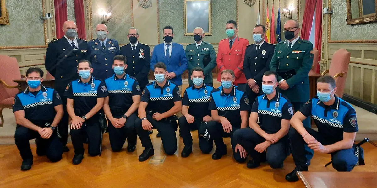 Toma de posesi&oacute;n de los 8 nuevos agentes que pasan a engrosar la plantilla de Polic&iacute;a Local de Tudela