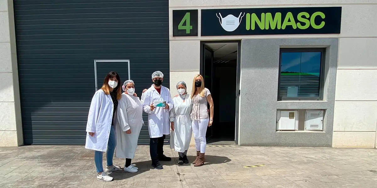 Inmasc pone su mascarilla FFP2 a precio de f&aacute;brica