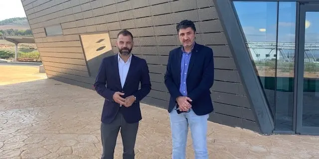 &Oacute;scar Rodr&iacute;guez Vaz (TACTO) y Domingo S&aacute;nchez Arteaga (AER)